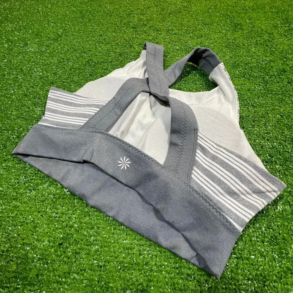 Athleta striped active stripped